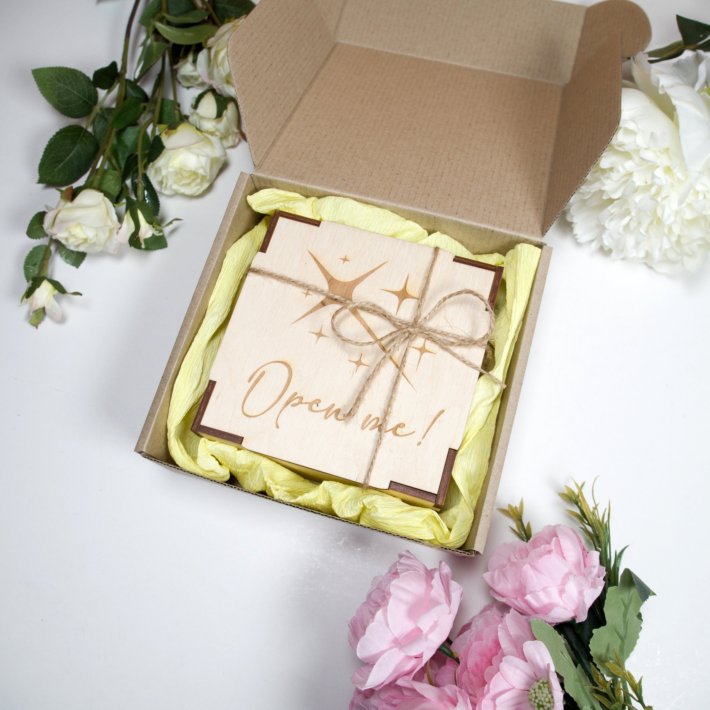 Reasons Why I Love You Puzzle Box: Personalized Name Gift