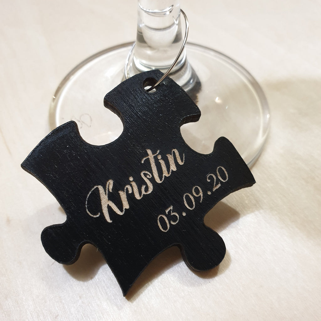 Personalized Wine Charms, Wine Charms Personalized, Customized Wine Charms. Choose Font/Shape!