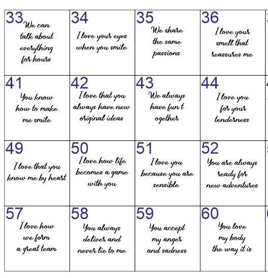 Reasons Why I Love You Puzzle: Personalized Wood Gift Box