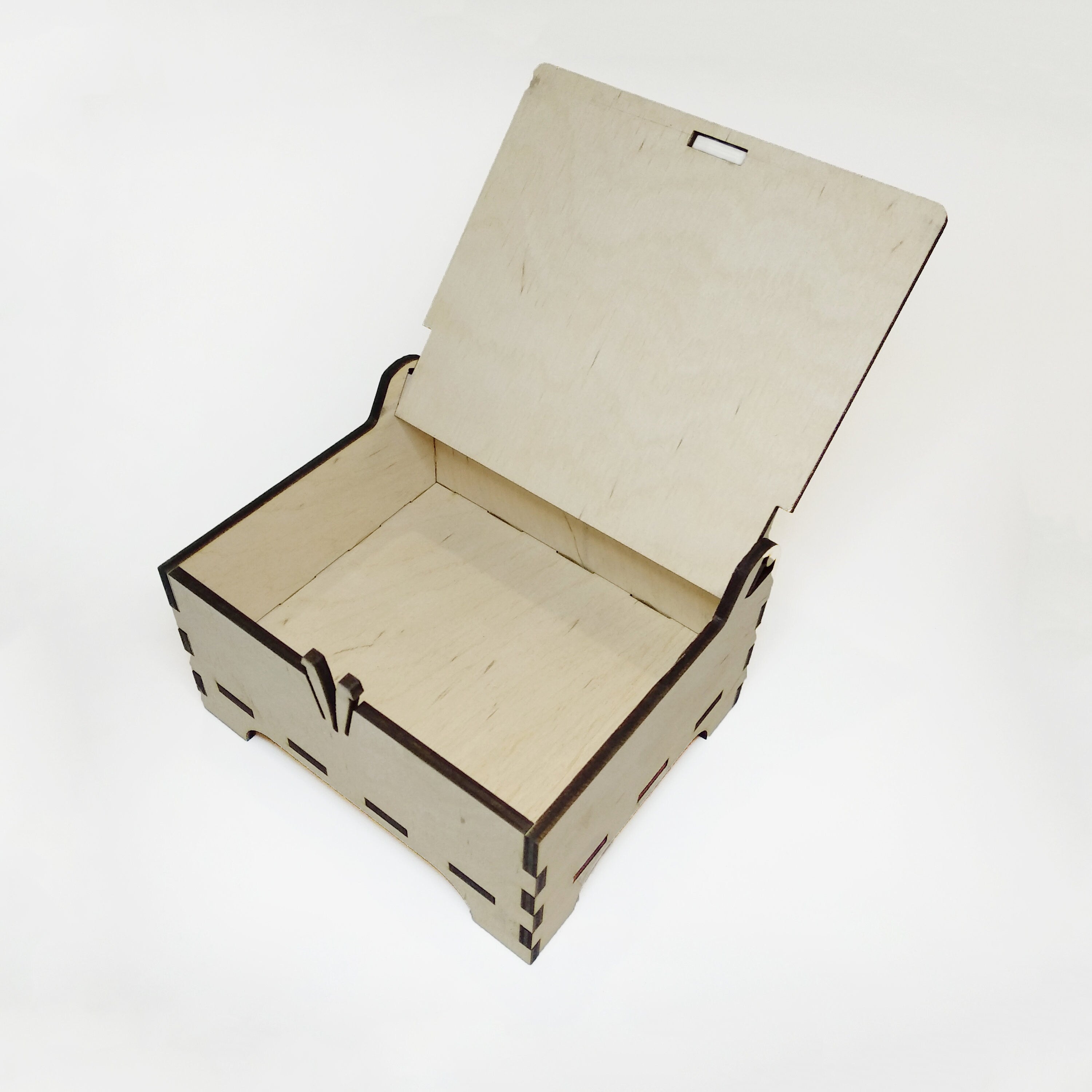 Personalized Wood Tarot Card Box: Custom Engraved Design