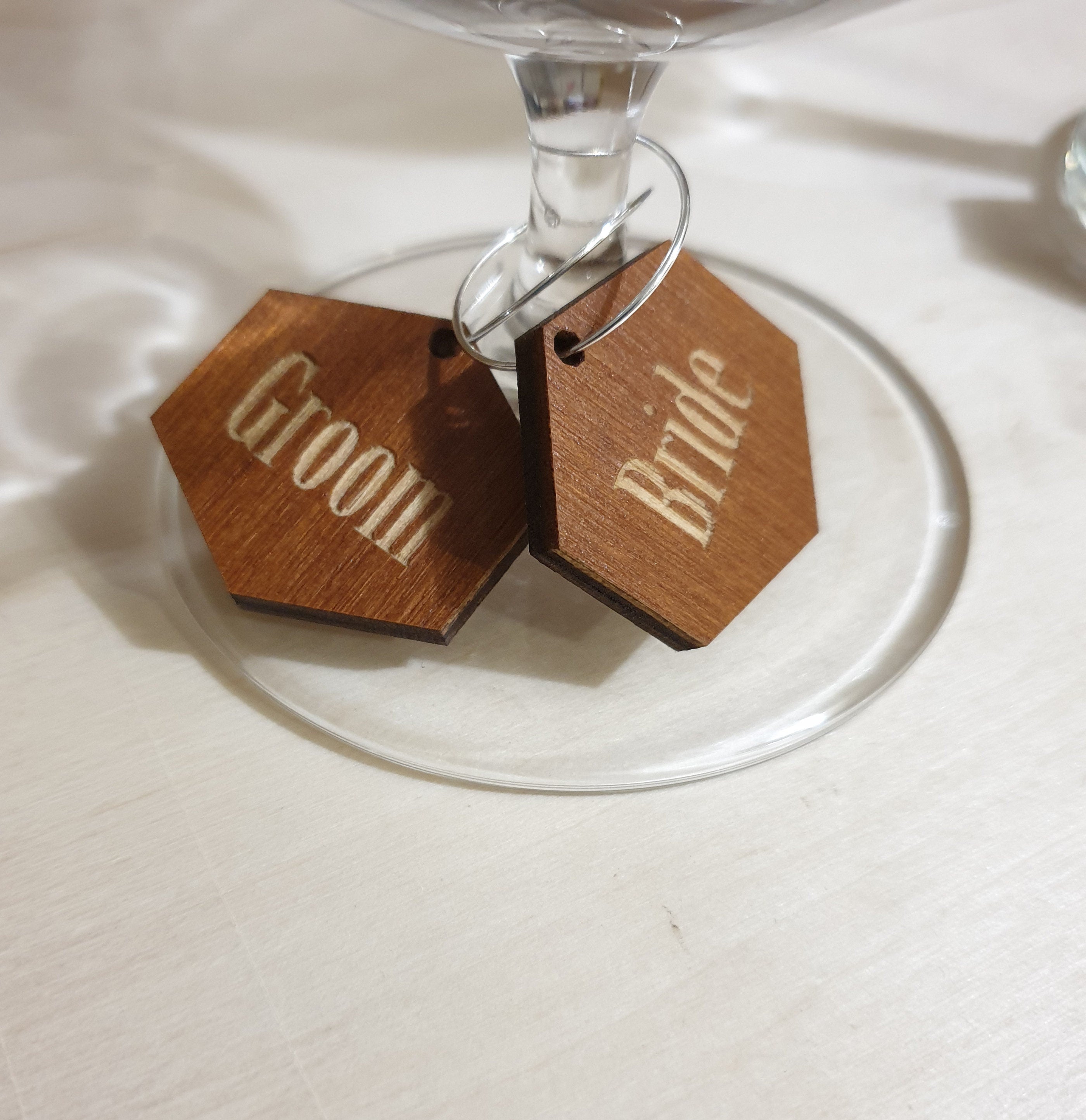 Personalized Wine Charms, Wine Charms Personalized, Customized Wine Charms. Choose Font/Shape!